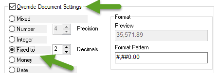 Set QlikView Number Format